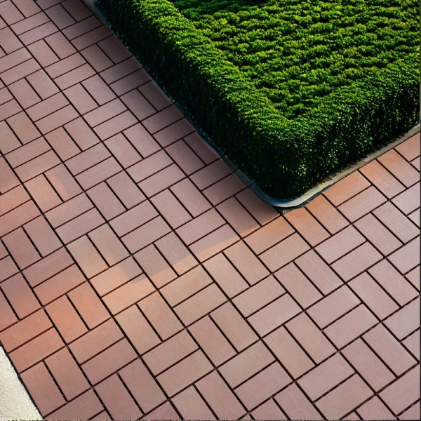 44 pack plastic interlocking deck tiles (grey)