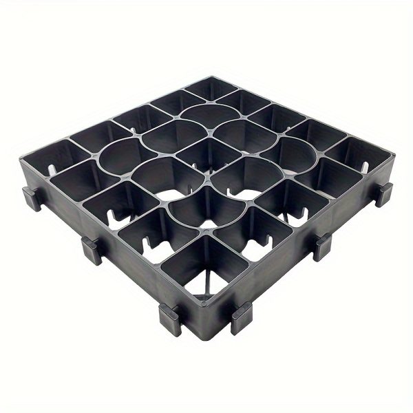 2u002f5u002f10u002f15pcs high strength outdoor road diy permeable plastic paving grid and grass grid, parking lotu002fgarden permeable gravel grass paving, garden parking grid, fire lane, yard rv universal mat
