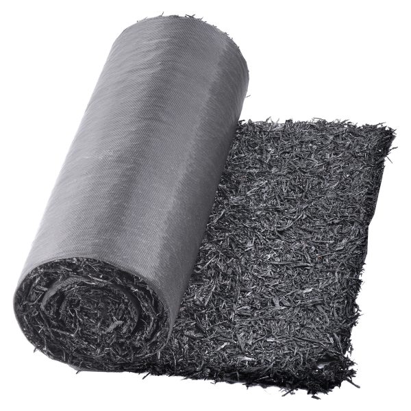 vevor rubber mulch for landscaping, 1 roll u002f2 rollsu002f4 rolls rubber mulch mat 96 inchu002f120 inch, permanent rubber pathway, natural looking black mulch garden edging for plants, vegetables & flower garden barrier