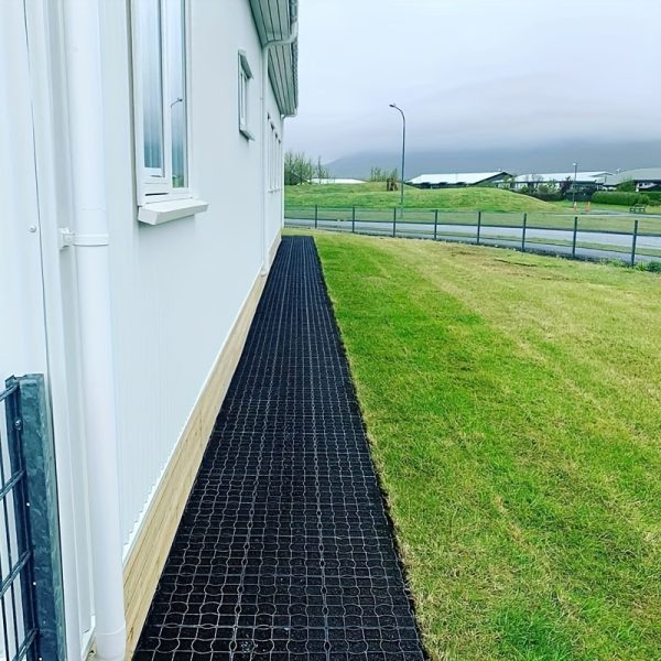 2u002f5u002f10u002f15pcs high strength outdoor road diy permeable plastic paving grid and grass grid, parking lotu002fgarden permeable gravel grass paving, garden parking grid, fire lane, yard rv universal mat