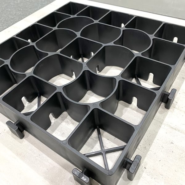 2u002f5u002f10u002f15pcs high strength outdoor road diy permeable plastic paving grid and grass grid, parking lotu002fgarden permeable gravel grass paving, garden parking grid, fire lane, yard rv universal mat