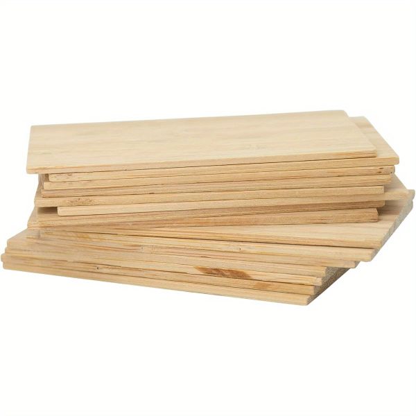 20pcs recycled bamboo engraving blanks natural wood rectangle craft sticks for diy art, jewelry making & gifts, smooth surface for engraving tools, wooden cutouts for crafts, diy art projects, simple design