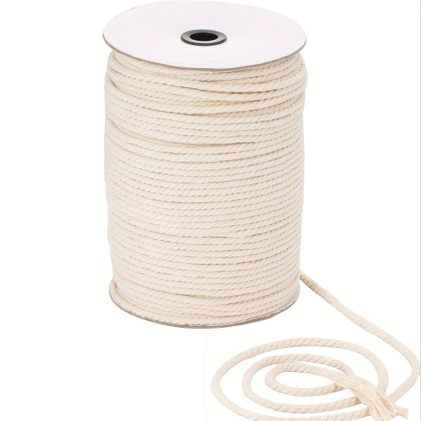 hemp rope high quality garden tying rope, used for plant support, cat scratch column repair, and decorative handicrafts