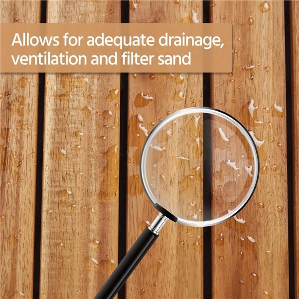 27u002f54u002f81u002f162pcs interlocking patio deck tiles 11.8 x 11.8in wood floor tiles outdoor flooring for patio garden deck poolside browngolden