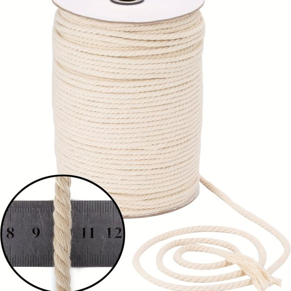 hemp rope high quality garden tying rope, used for plant support, cat scratch column repair, and decorative handicrafts