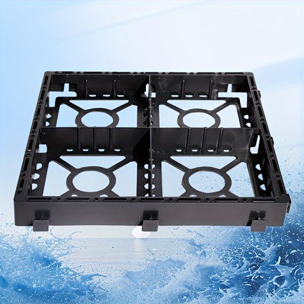 2u002f5u002f10u002f15pcs high strength outdoor road diy permeable plastic paving grid and grass grid, parking lotu002fgarden permeable gravel grass paving, garden parking grid, fire lane, yard rv universal mat