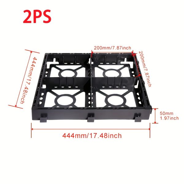 2u002f5u002f10u002f15pcs high strength outdoor road diy permeable plastic paving grid and grass grid, parking lotu002fgarden permeable gravel grass paving, garden parking grid, fire lane, yard rv universal mat