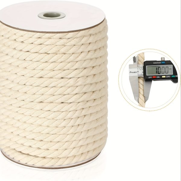 hemp rope high quality garden tying rope, used for plant support, cat scratch column repair, and decorative handicrafts