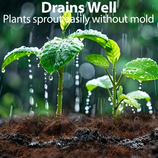 13lb coconut coir bricks for plants with low electrical conductivity and balanced ph, suitable for planting and horticulture. the coir is made from coconut fibers